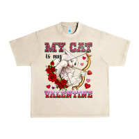 Sandshell my cat is my valentine Urban Heavy Tee - OliviaCreatesArt