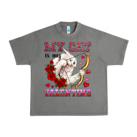 Tornado my cat is my valentine Urban Heavy Tee - OliviaCreatesArt