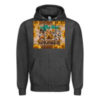 Coffee Time Gnomies Zipper Hoodie | Teevron