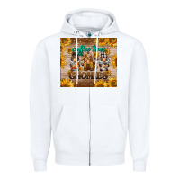 White coffee time gnomies Zipper Hoodie - BarkalooDesign