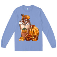 Pumpkin Spice Coffee Long Sleeve Tee | Teevron