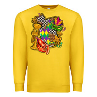 Lemon mississippi map mardi gras Premium Sweatshirt - AdoDesignShop