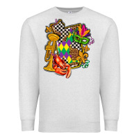 Oatmeal Heather mississippi map mardi gras Premium Sweatshirt - AdoDesignShop