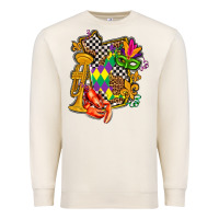 Sandshell mississippi map mardi gras Premium Sweatshirt - AdoDesignShop
