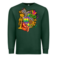 Sports Green mississippi map mardi gras Premium Sweatshirt - AdoDesignShop