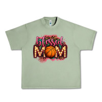 Oil Green blessed basketball mom lightbulb letters Urban Heavy Tee - OliviaCreatesArt