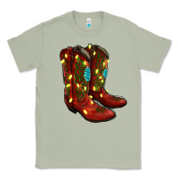Matcha Western Christmas Boots Classic Tee - RanaPortraitStore