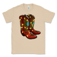 Mushroom Western Christmas Boots Classic Tee - RanaPortraitStore