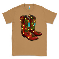 Toasted Coconut Western Christmas Boots Classic Tee - RanaPortraitStore