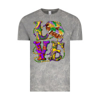 Cloud Rock mardi gras love with king cake Vintage Tee - RanaPortraitStore