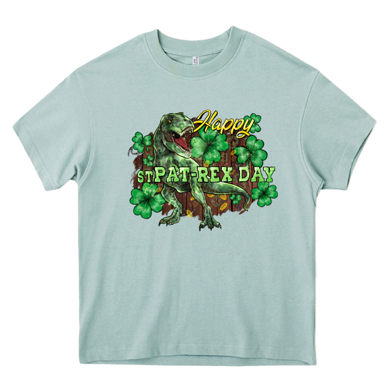 S Day T Rex Heavy Core Tee by NancyCooperArtShop | Teevron