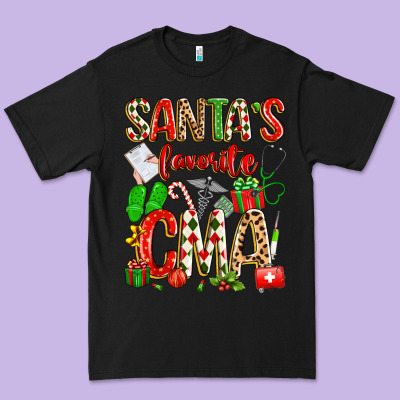 Santa's Favorite Cma Premium Tee Designed By Texasbilliewilder