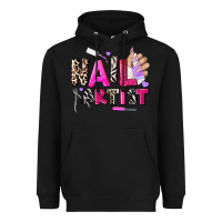 Black nail artist Heavyweight Hoodie - AdoDesignShop