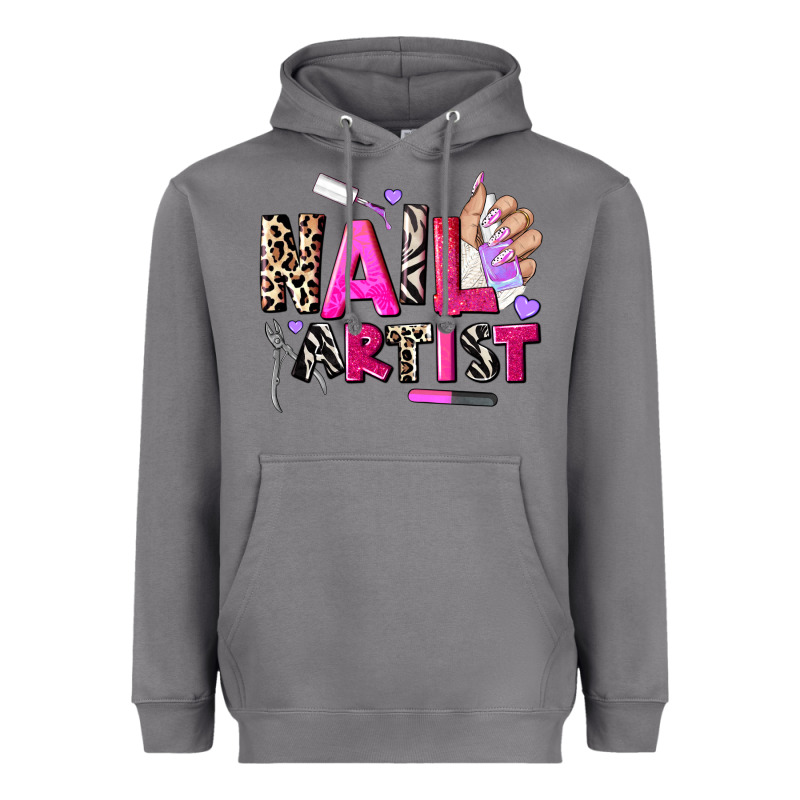 Nail Artist Heavyweight Hoodie by AdoDesignShop | Teevron