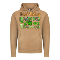 Vintage Camel St. Patrick's Irish today hungover tomorrow Vintage Hoodie - OliviaCreatesArt