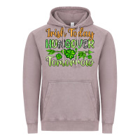 Vintage Zinc St. Patrick's Irish today hungover tomorrow Vintage Hoodie - OliviaCreatesArt