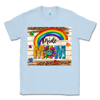 Dusty Blue pride mom Classic Tee - TumblerDesignByShophia