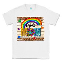 White pride mom Classic Tee - TumblerDesignByShophia