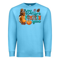 Ocean Blue my blood type is pumpkin spice Premium Sweatshirt - AdoDesignShop