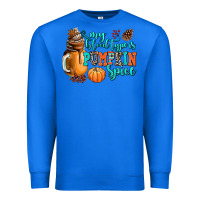 True Royal my blood type is pumpkin spice Premium Sweatshirt - AdoDesignShop