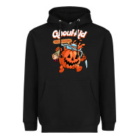 Black cool ghoul aid funny ghoul pumpkin cute meme halloween t shirt Heavyweight Hoodie - maiPhamDesign