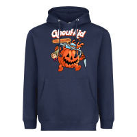 Navy cool ghoul aid funny ghoul pumpkin cute meme halloween t shirt Heavyweight Hoodie - maiPhamDesign