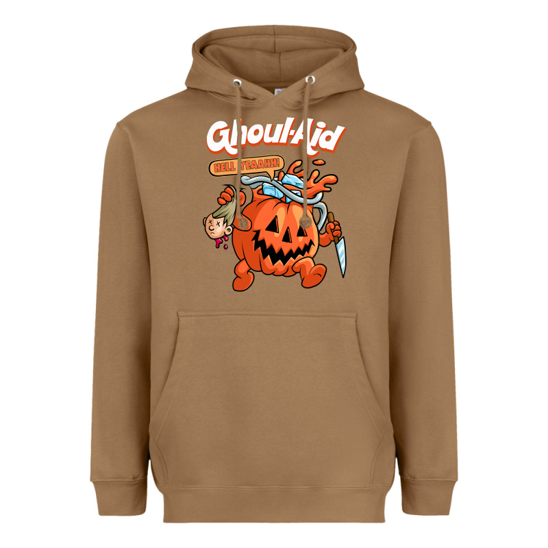 Cool Ghoul Aid Funny Ghoul Pumpkin Cute Meme Halloween T Shirt Heavyweight Hoodie by maiPhamDesign | Teevron