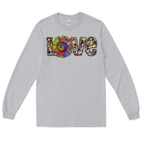 Moon Dust tie dye sunflower love Long Sleeve Tee - RanaPortraitStore