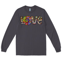 Smoke tie dye sunflower love Long Sleeve Tee - RanaPortraitStore