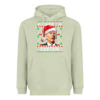 Matcha Santa Joe Biden Happy Easter Ugly Christmas Heavyweight Hoodie - maiPhamDesign