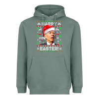 Sage Santa Joe Biden Happy Easter Ugly Christmas Heavyweight Hoodie - maiPhamDesign