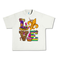 Pistachio mardi gras love olivia Urban Heavy Tee - OliviaCreatesArt