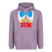 Lavender tweedle dee dum funny matching halloween costume for couples premium t Heavyweight Hoodie - maiPhamDesign