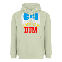 Matcha tweedle dee dum funny matching halloween costume for couples premium t Heavyweight Hoodie - maiPhamDesign