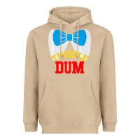 Mushroom tweedle dee dum funny matching halloween costume for couples premium t Heavyweight Hoodie - maiPhamDesign