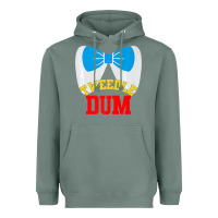 Sage tweedle dee dum funny matching halloween costume for couples premium t Heavyweight Hoodie - maiPhamDesign