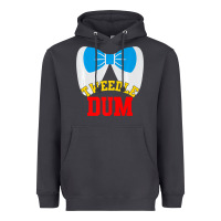 Smoke tweedle dee dum funny matching halloween costume for couples premium t Heavyweight Hoodie - maiPhamDesign