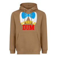 Toasted Coconut tweedle dee dum funny matching halloween costume for couples premium t Heavyweight Hoodie - maiPhamDesign