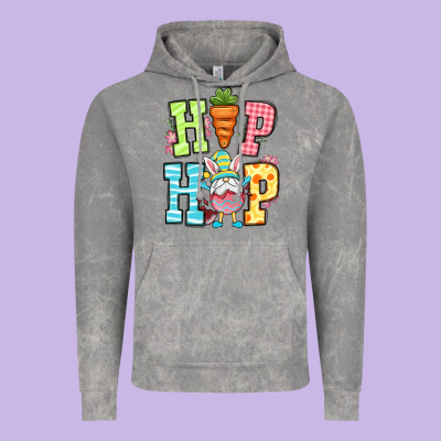 Easter Hip Hop Gnome Vintage Hoodie Designed By Oliviacreatesart