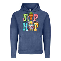 Vintage Denim Easter hip hop gnome Vintage Hoodie - OliviaCreatesArt