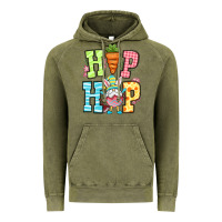 Vintage Olive Easter hip hop gnome Vintage Hoodie - OliviaCreatesArt