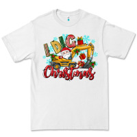 White i dig christmas Premium Tee - texasbilliewilder