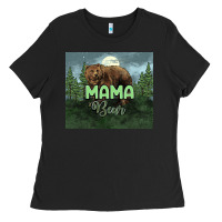 Black Mama bear tumbler Ladies Tee - HowdyJamesFarm