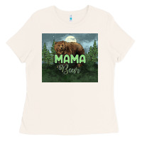 Bone Mama bear tumbler Ladies Tee - HowdyJamesFarm