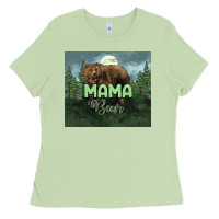 Matcha Mama bear tumbler Ladies Tee - HowdyJamesFarm