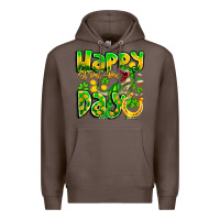 Coffee Happy St Patricks Rex Day Premium Hoodie - CowhideDigitalArt