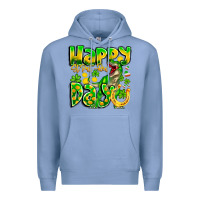 Colony Blue Happy St Patricks Rex Day Premium Hoodie - CowhideDigitalArt