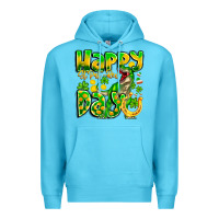 Ocean Blue Happy St Patricks Rex Day Premium Hoodie - CowhideDigitalArt