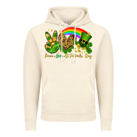 Vintage Artic Peace love St. Patrick's Day Vintage Hoodie - OliviaCreatesArt