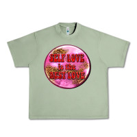 Oil Green self love is the best love olivia Urban Heavy Tee - OliviaCreatesArt